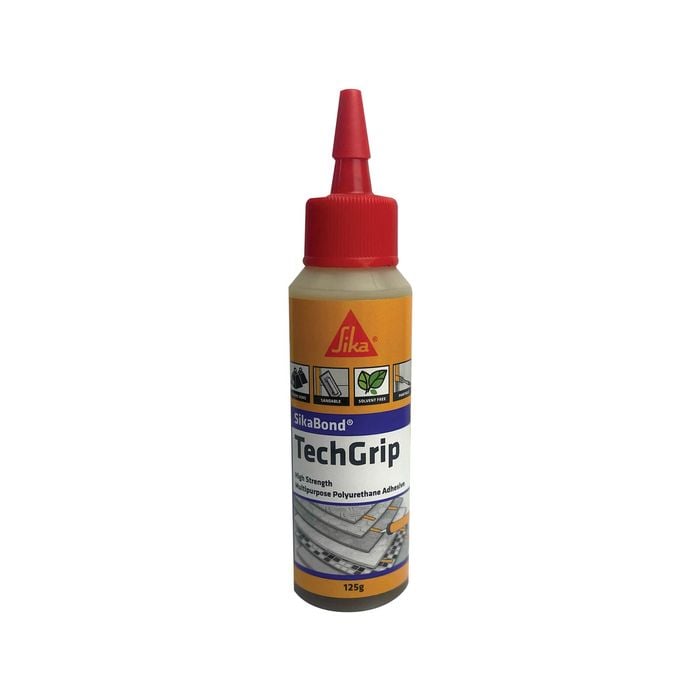 Sika 125g Sikabond Techgrip High Strength Multi-Purpose Polyurethane Adhesive - 125g