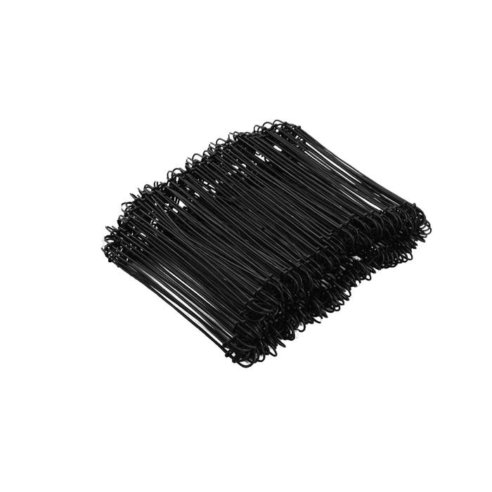 Jack 150mm Black Rod Tie - 200 Pack