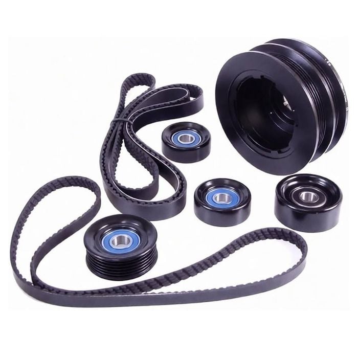 Powerbond 25% Underdrive Power Pulley Kit To Suit Holden Ls1 L76 5.7l 6.0l V8