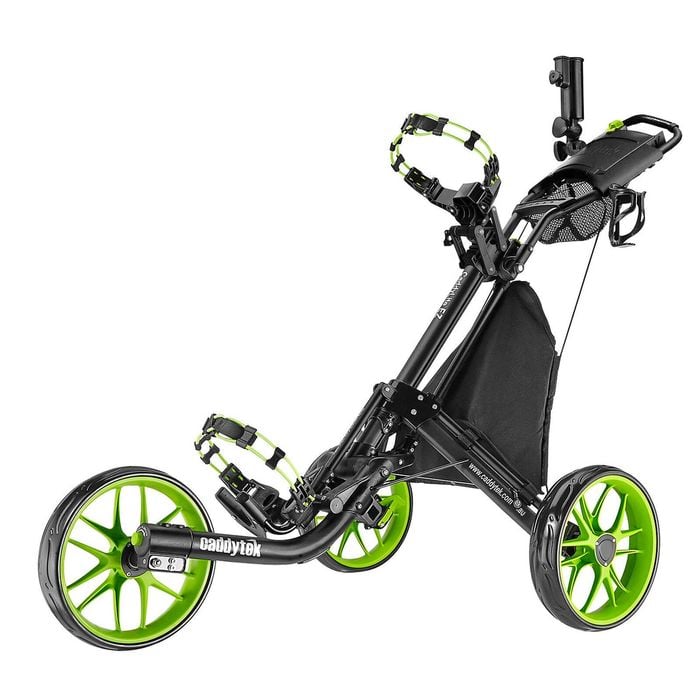 Caddytek Caddylite Ez-fold Pro 3-wheel Golf Buggy - Lime