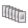 6PK Braz Venice Image Photo Document Display Frame 20x30cm Black