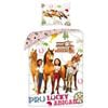 Spirit Riding Free Lucky Girls Cotton Quilt Cover Set - Single Bed Size