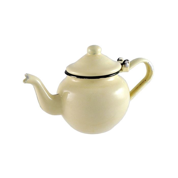 Urban Style Enamelware 425ml Teapot w/ Handle Small - Cottage