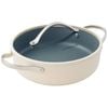 28cm PYROLUX NEXGEN Chef Pan 4.1L Ivory | Ceramic Non-Stick, Induction Base, Oven Safe, Recycled Aluminium