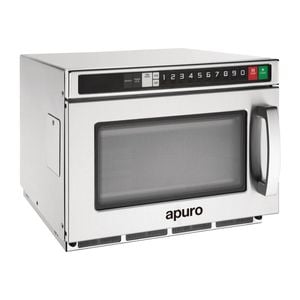 Apuro Commercial Microwave Oven Heavy Duty Programmable 1800w 17l Fb865-a
