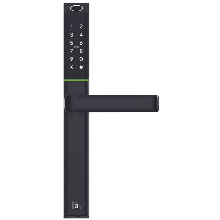 Austyle 280 x 33mm Matt Black Digital Lever Entrance Lock Set