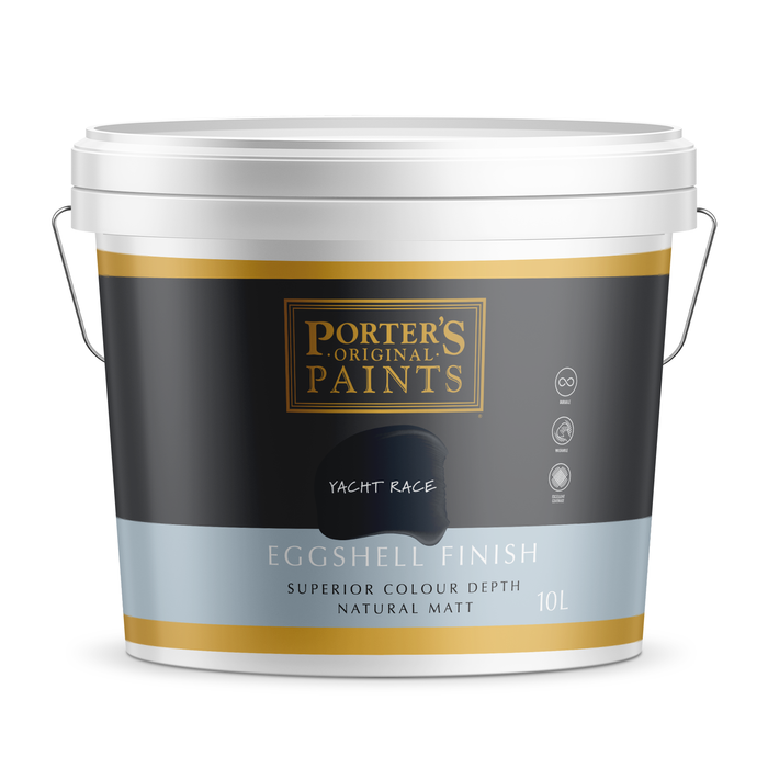 Porter's Paints 10L Yacht Race Eggshell Finish