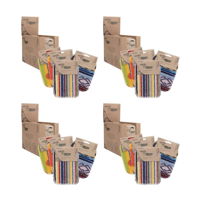 4PK Appetito Eco Scrubber - Universal Scrub Cloth 12x16.5cm