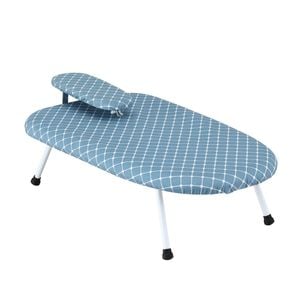 Artiss Tabletop Ironing Board With Small Ironing Boards With Folding Legs Blue