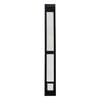 Hartman 150 x 150mm Black Small Cat Door For Patio And Sliding Doors