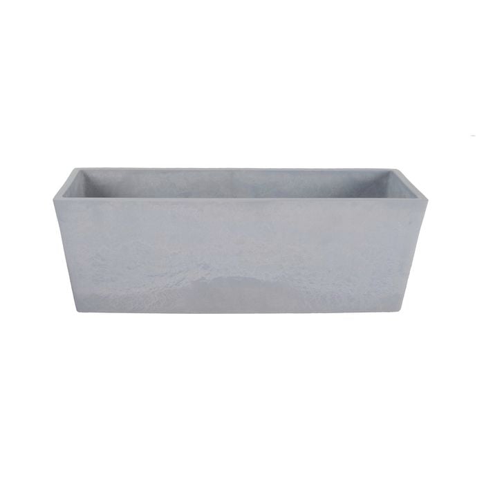 Respect 45cm Grey Green Earth Trough Planter