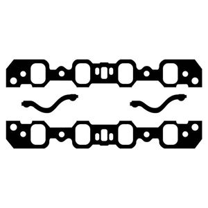 Ford Cleveland 302 351 2V Inlet Manifold Gaskets, 4 Pieces