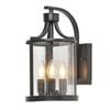 Vencha Melton Exterior Wall Light - Black