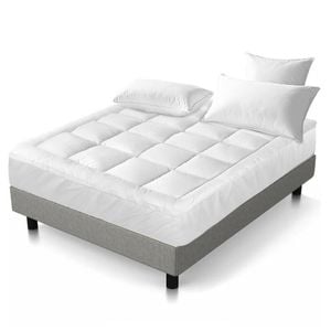 Giselle 5cm Pillowtop Topper 1000gsm 45cm Deep Pocket King