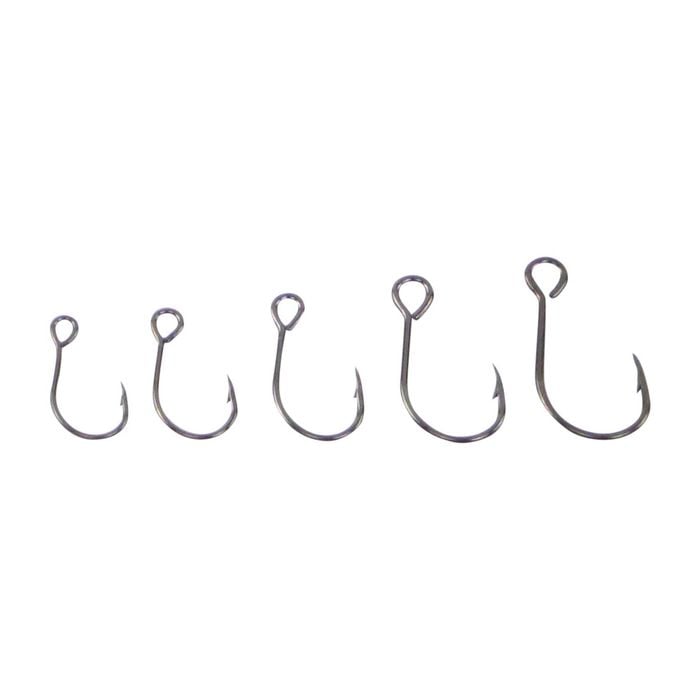 Swimerz Size 1 Big Eye Inline Lure Hooks, 10 Pack
