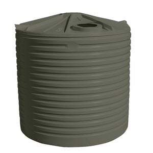 Clark Tanks 9092L Round Poly Water Tank - Tidal Green