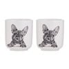 Ashdene Peeking Pups French Bulldog Set Of 2 Egg Cups