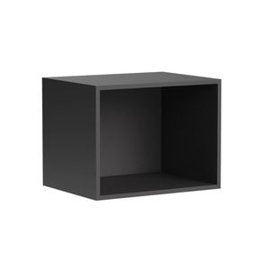 Kaboodle 460 x 500-600mm Toasted Clove Customisable Microwave Open Shelf