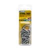 Zenith 8 - 10 x 25mm Galvanised Countersunk Rib Head External Timber Screws - 30 Pack