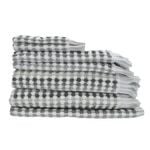 Jenny Mclean Pom Pom 7PC Bath Linen Set - Grey tones