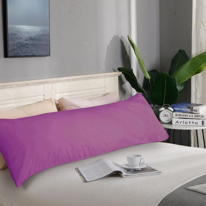 Fabric Fantastic 1000TC Premium Ultra Soft Body Pillowcase - Purple