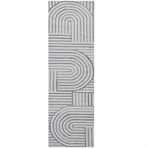 Contemporary Handmade Wool Rug-unity 6230-ivory Natural-80x300cm