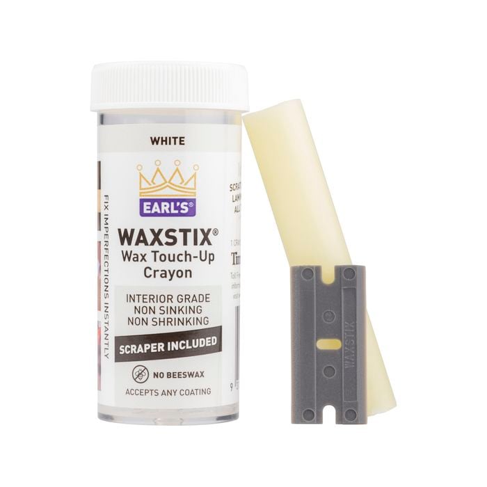 Waxstix White Timbermate Touch Up Crayon