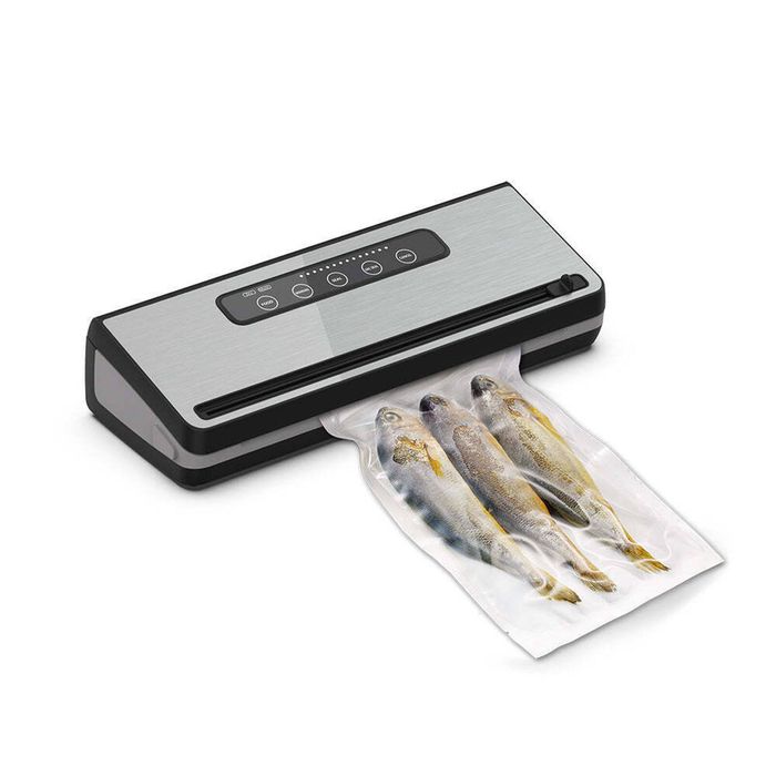 Healthy Choice Vacuum Sealer Machine, Seals Wet & Dry Foods, 120W