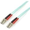 Startech.com 3m (10ft) Lc/upc To Lc/upc Om3 Multimode Fiber Optic Cable, Full Duplex Zipcord Fiber, 100gbps