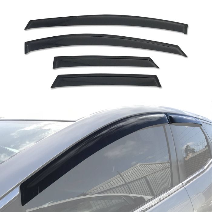 AUSGO Weather Shields for Mazda CX7 CX-7 2006-2011 Weathershields Window Visors Wind Deflectors