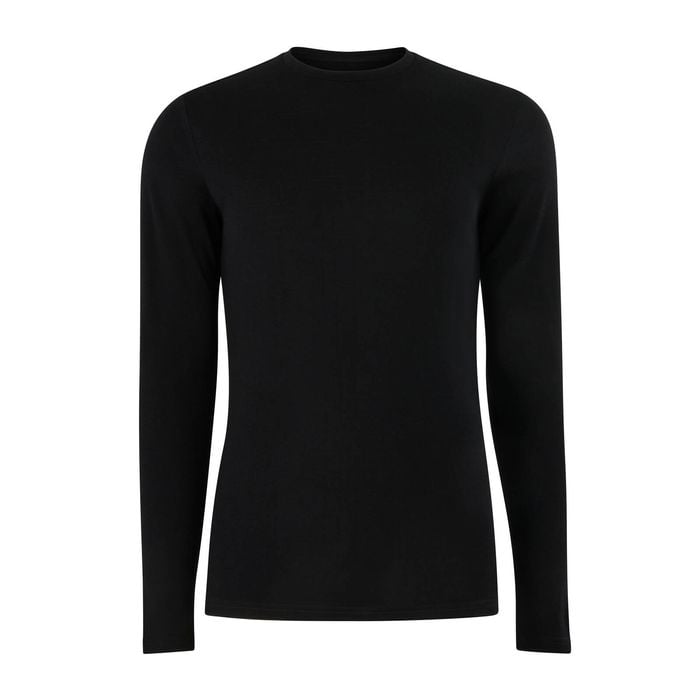 Hard Yakka Black Long Sleeve Merino Thermal Top - Size S