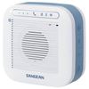 Sangean H200 Portable Waterproof Bluetooth Speaker - White / Blue