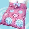 Sassy Garden Pink Quilt Cover Set Queen