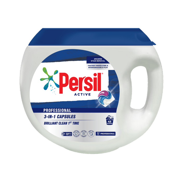 Persil Professional Active Clean Laundry Capsules - 45 Pack