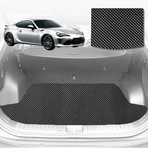 6D Diamond Car Boot Mat for Toyota 86 2012-2021-Coupe-Cargo Mat-Black-Outback GT