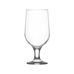 LAV 6 Piece Belek Snifter Beer Glasses Set - Classic Tulip Goblets with Stem for Craft Beers, Ales - 375ml