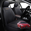 Car Seat Cover for Alfa Romeo Giulia 2016 - Current (952) - Black-Front Only