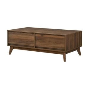Ariah Coffee Table 2 Drawers Walnut
