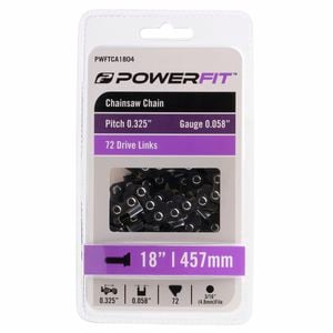 PowerFit 18" 0.058" Gauge 72DL Chainsaw Chain