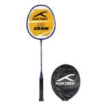 HUNDRED Powertek 200 PRO Strung Badminton Racquet –Navy, G5 Grip & Cover