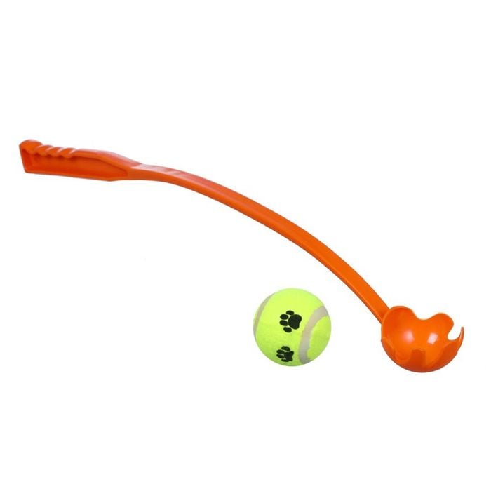Paws & Claws Ball Launcher Pet Toy 65cm Assorted