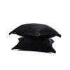 Fur Velvet European Pillowcase Set - Black