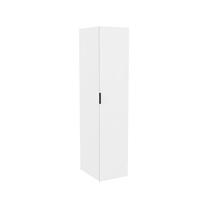 Lugna 2048 x 450 x 580mm White 5 Shelf Right Hand Door Cabinet