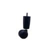 Move It 3/8" Black Thread Bed Leg