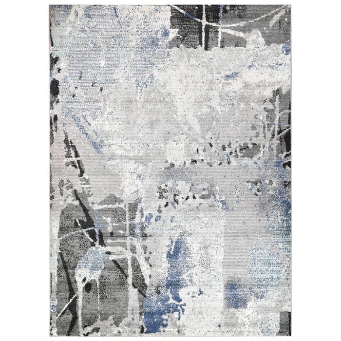 Capri Canvas 160x230 Dark Grey Rug