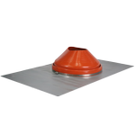 Deks 175 - 330mm Red Roof Flashing Silicone Chimney / Flue