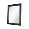 Hubsite Elegant Black Frame Wall Mirror