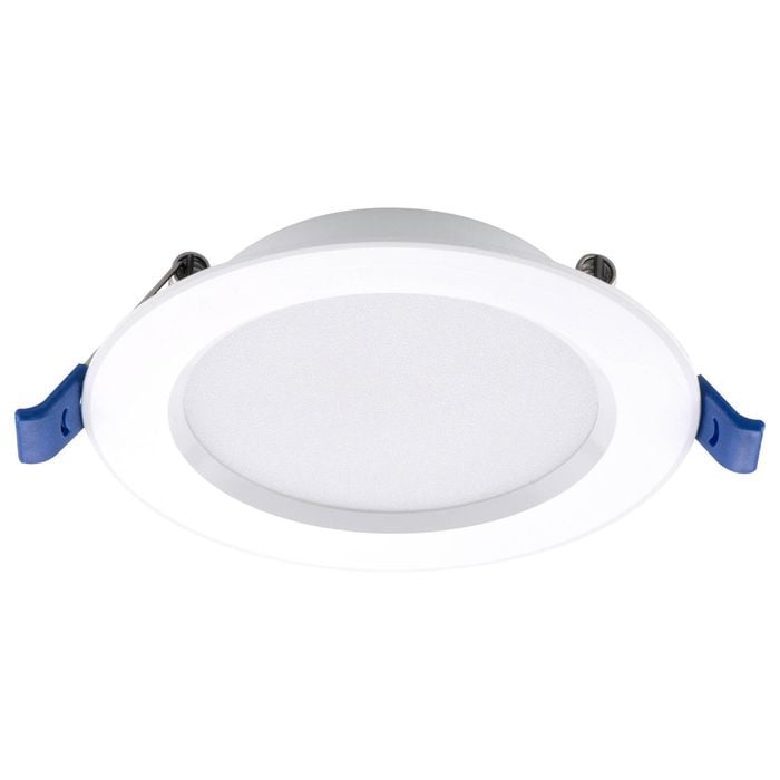 DETA X8 Metal 92mm MultiPower Tri-Colour Dimmable LED Downlight