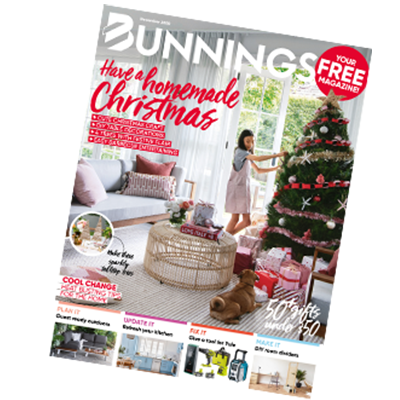 December 2020 issue of the Bunnings magazine