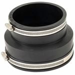 Deks 100mm EW To PVC Rubber Joiner Adaptor